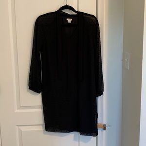 J. Crew, size 0 black dress